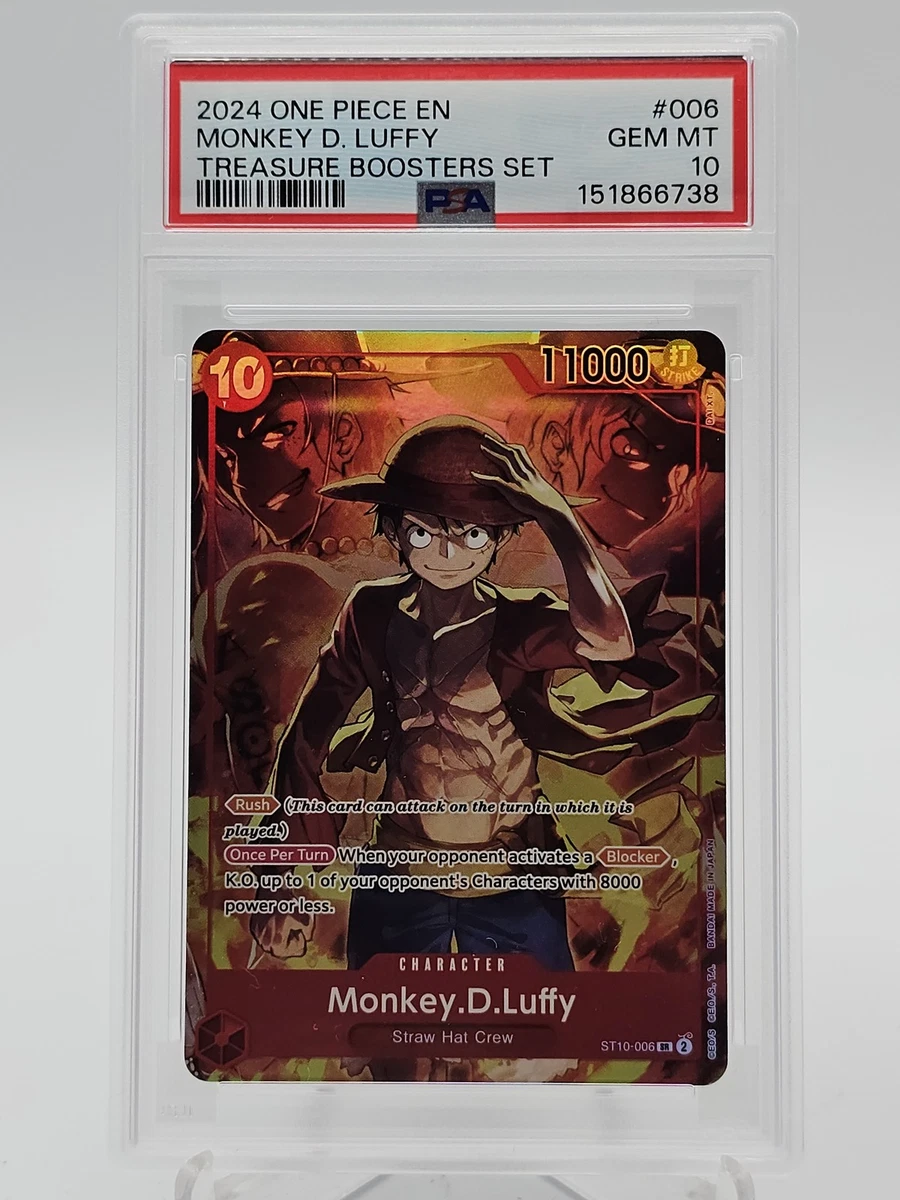 Monkey.D.Luffy ST10-006 One Piece Promotion Cards for sale | eBay