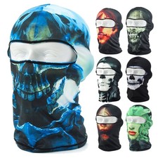 Halloween Scary Skull Shost Mask Motorcycle Full Face Mask Windproof Ski Mask
