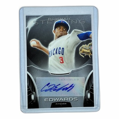 C.J. Edwards Prospect Autographs 2013 Bowman Sterling #BSAP-CE