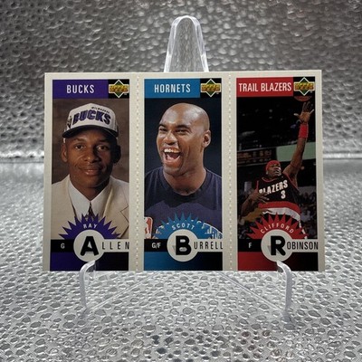 1996-97 Upper Deck Collector's Choice Basketball Ray Allen RC Mini #M136
