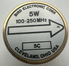 Bird 43 Thruline WattMeter Element 5W 5C 100-250MHz
