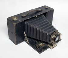 Kodak No 3A Folding Brownie Camera black Bellows vintage Antique
