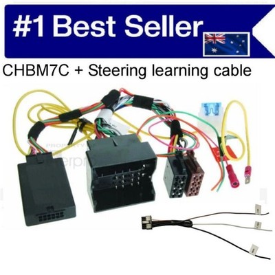 BMW Z4 2009-2016 E89  STEERING WHEEL INTERFACE + LEARNING CABLE AERPRO CHBM7C
