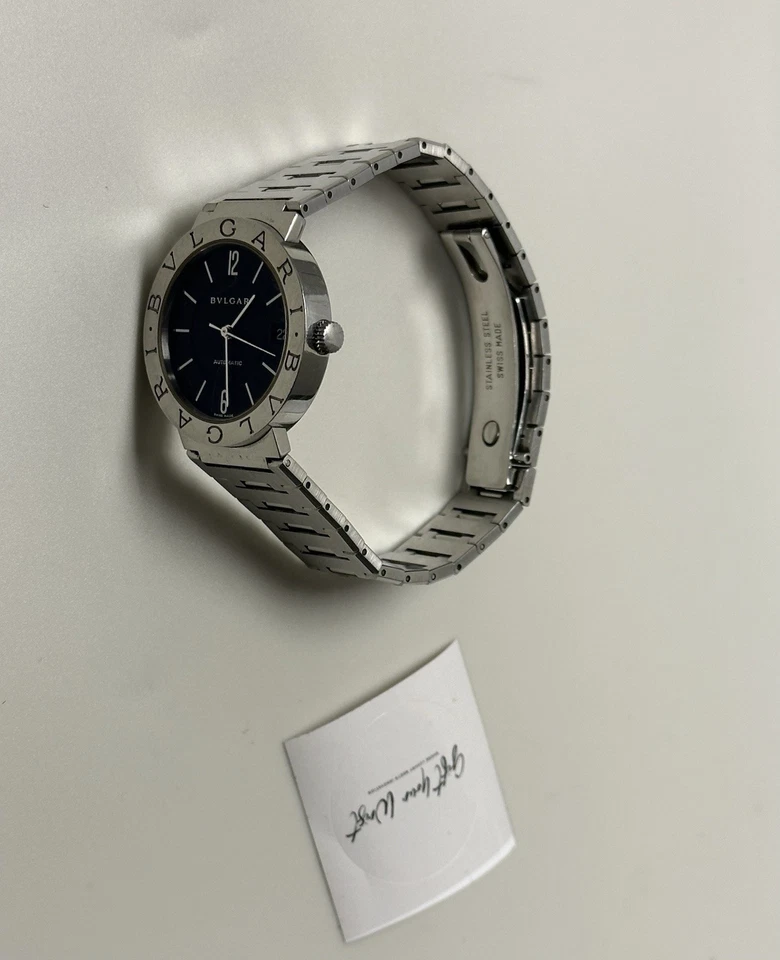 Bvlgari Bvlgari BB33SS Automático 21 Joyas Cal. Reloj 220 Fecha Hecho en Suiza 33mm Foto 2 de 4