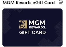 MGM Grand Gift Card