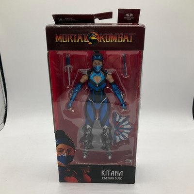 Mortal Kombat Kitana Edenian Blue 7'' Action Figure McFarlane Toys NEW