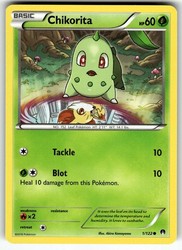 Chikorita 1/122 XY - BREAKpoint Common