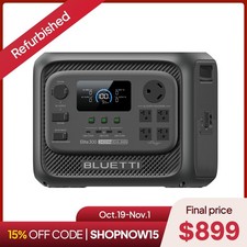 BLUETTI Elite 300 2400W 3014Wh Portable Power Station for Travelling Backup