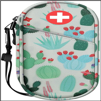 Medikamenten-Tasche 2 EpiPen Asthma-Inhalator Organizer