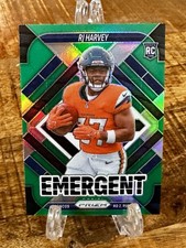 2025 Panini Prizm RJ Harvey Denver Broncos Emergent Rookie Insert #16