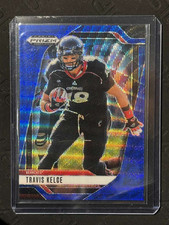 2025 Panini Prizm Draft Picks - Travis Kelce #173 Blue Wave Prizm /299