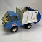 1970s Tonka Pressed Steel Litter Bug Garbage Truck Blue/White Vintage