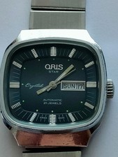 Oris Star Crystal Automatic 21 Jewels Vintage Ladies Watch - Fully Serviced