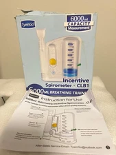 Incentive Spirometer Adult Breathing Exercise Device for Lungs 6000 ml