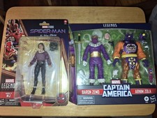 Hasbro Marvel Legends Series Captain America 2-Pack   Spider-Man MJ Both New