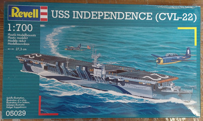 1:700 USS Independence (CVL-22) Revell 05029  sehr selten