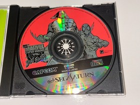 Marvel Super Heroes vs. Street Fighter (Sega Saturn, Japan) Import Complete NM