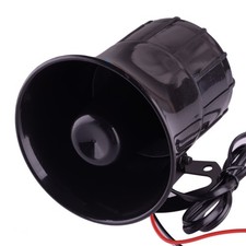 3Tone Sound Loud Car Motorcycle Warning Alarm Police Fire Siren Horn Acc