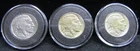 1935 P-D-S BUFFALO NICKELS - AU+  - NICE FULL HORNS