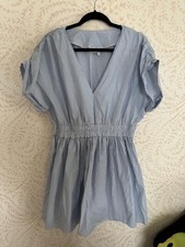 NWOT ASOS Design Striped Puff Sleeve Dress