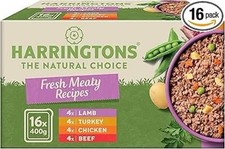 Harringtons Complete Wet Tray Grain Free Hypoallergenic Adult Dog Food 16x400g 2.99 per kilo