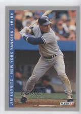 1993 Fleer Final Edition Jim Leyritz #F-248 0a0