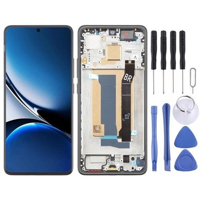 Für Xiaomi Redmi Turbo 4 Original Display LCD Bildschirm Touch Digitizer Schwarz Rahmen