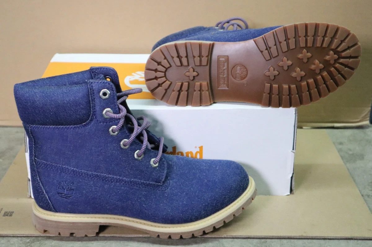 25+ Timberland Blue Low (1-1.9 in) Heel Height Boots for Women for