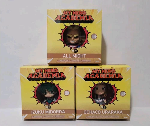 Funko 5 Star My Hero Academia Izuku, Ochaco, and All Might Lot