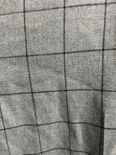 Calvin Klein Collarless Plaid Topper Long Jacket Blazer Suit Set Size 14 - Afbeelding 10 van 17