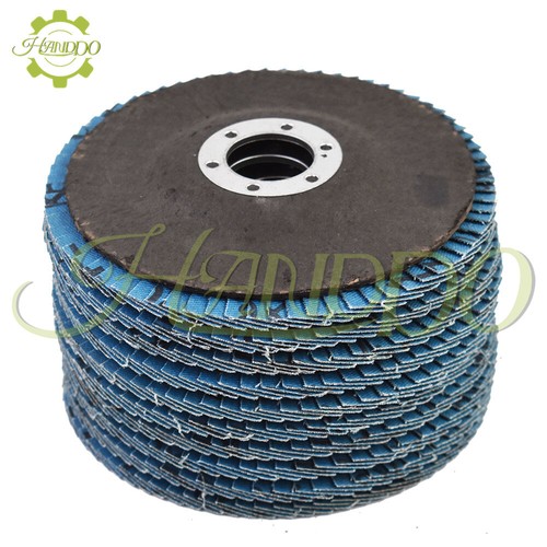 20Pack 4-1/2" × 7/8" 60 Grit T29 Premium Zirconia Flap Disc Sanding Grinding - Picture 5 of 9