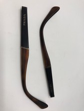 Authentic Temple Replacement PARTS PRADA VPR50V 1BO 145mm ITALY AC01