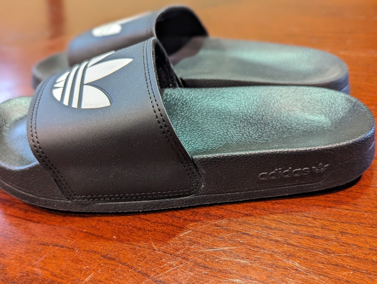 ◆adidas◆ Adilette Light Black White FU8298 Shop adidas Adilette Lite Slides FU8298 black | SNIPES USA