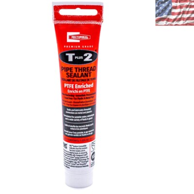 1.75 Oz T Plus Pipe Thread Sealant - Reliable PTFE Solution for Plumbing Needs