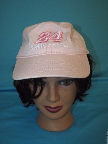 Nascar Pink Baseball Cap Hat 