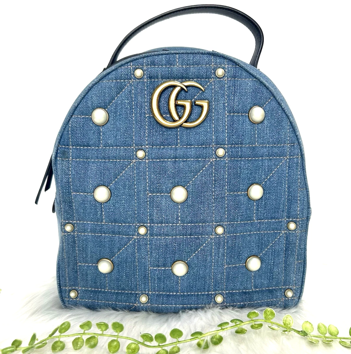 Gucci Backpack Blue Bags & Handbags for Women for sale | eBay display picture 1