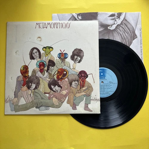 The Rolling Stones ‎– Metamorphosis VINYL LP 1975 ABKCO ‎ANA-1