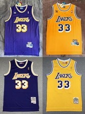 Adult Los Angeles Lakers #33 Sportshirt Stitched
