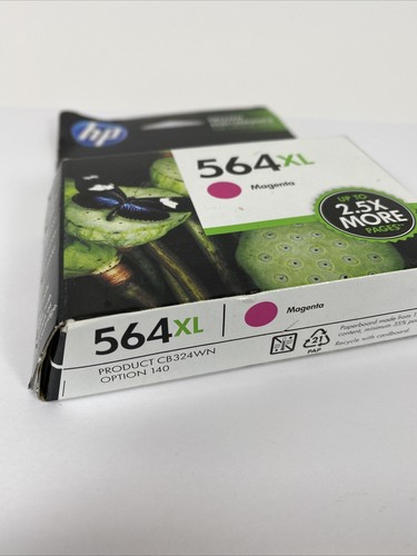 Genuine HP 564XL Magenta Inkjet Cartridge - SEALED Exp. 02/2014 - Picture 5 of 6