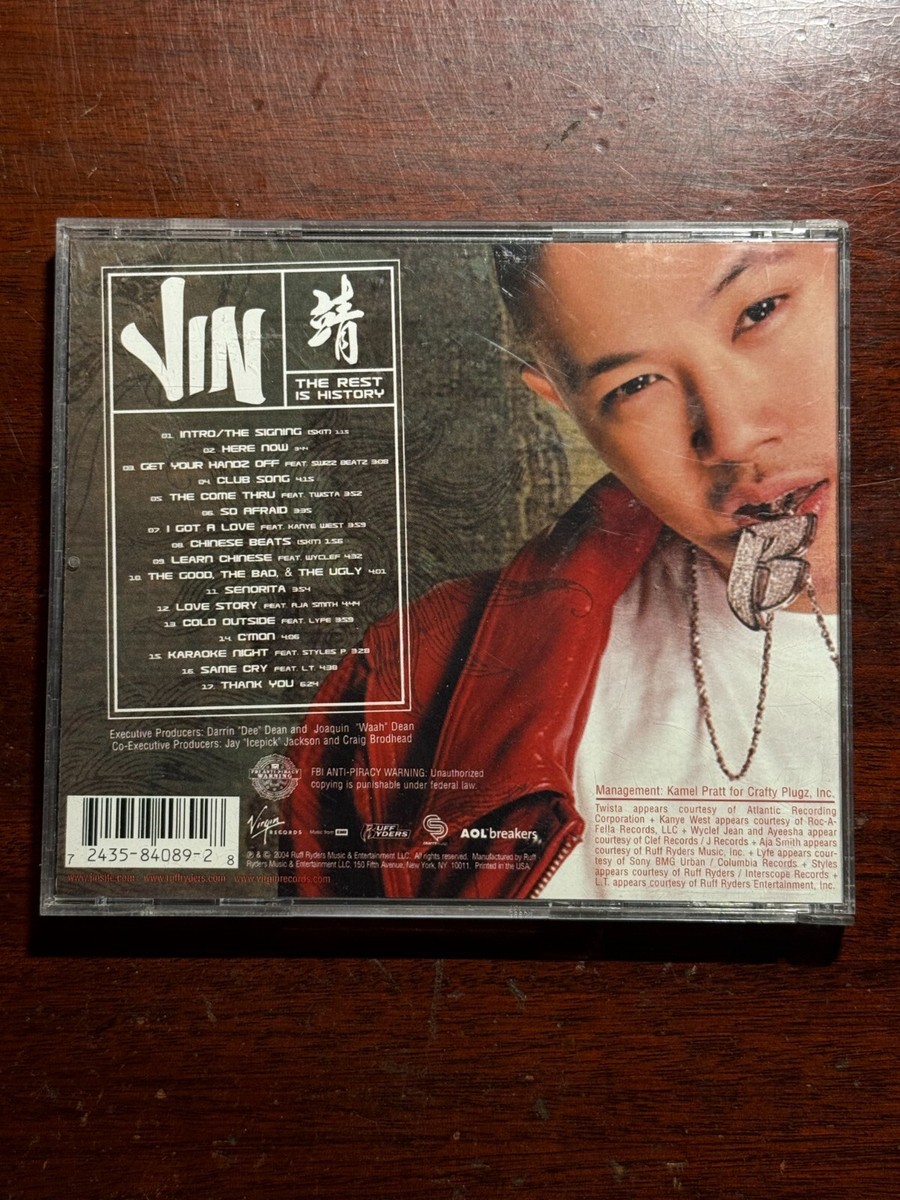Jin The Rest Is History CD | eBay