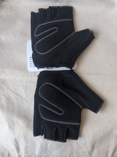 (QQ) Halfords Essentials Cycling Mitts, Size XL, Black, New - Picture 3 of 3