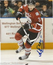 Guelph Storm Andrey Pedan Autographed Signed 8x10 Photo COA E