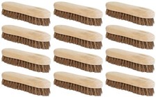 Stiff Scrubbing Brush Hard Bristle Wooden Deck Broom Patio Floor Cleaning Tool