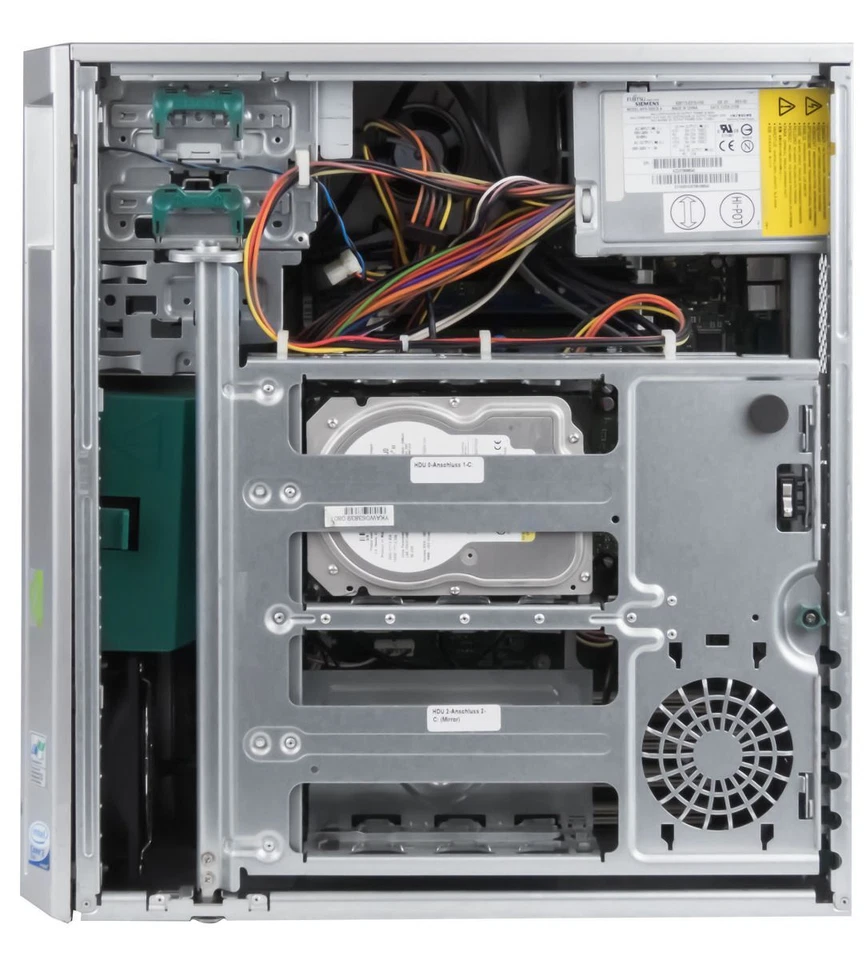 Eb Computer Eb Tower Fujitsu Celsius W360 Core 2 Duo 160GB DDR2 2GB Intel Q35 - Image 3 of 4