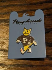 2020 Pinny Arcade PAX Enamel Pin - Chad Varsity Kemper Letterman Cat Mascot