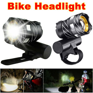 Rechargeable 15000LM T6 LED MTB Bicycle Light Bike Front Headlight w//USB Cord