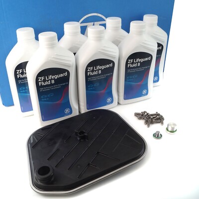 ZF Ölfilter Ölwechselkit für AUDI 8-Gang Automatikgetriebe 8HP55A A4 B9-A8 D4