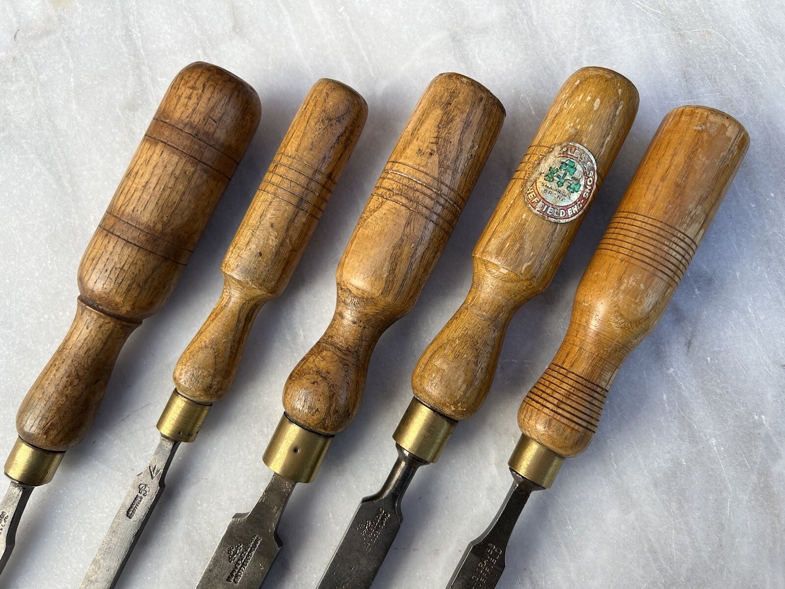 Vintage EnglishMade Woodworking Chisels Sheffield, England eBay