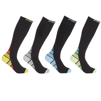 Protonic Damen Kompression Kniestrümpfe schwarz 4-8