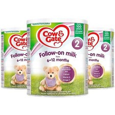 Cow&Gate Stage 2 Follow On Milk 6-12Months Formula Powder Substitute Pack 3x700g